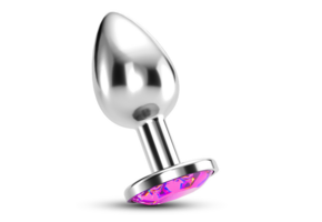 Bijou Anal Jewellery Plug 6 cm Pink – Luxurious & Comfortable