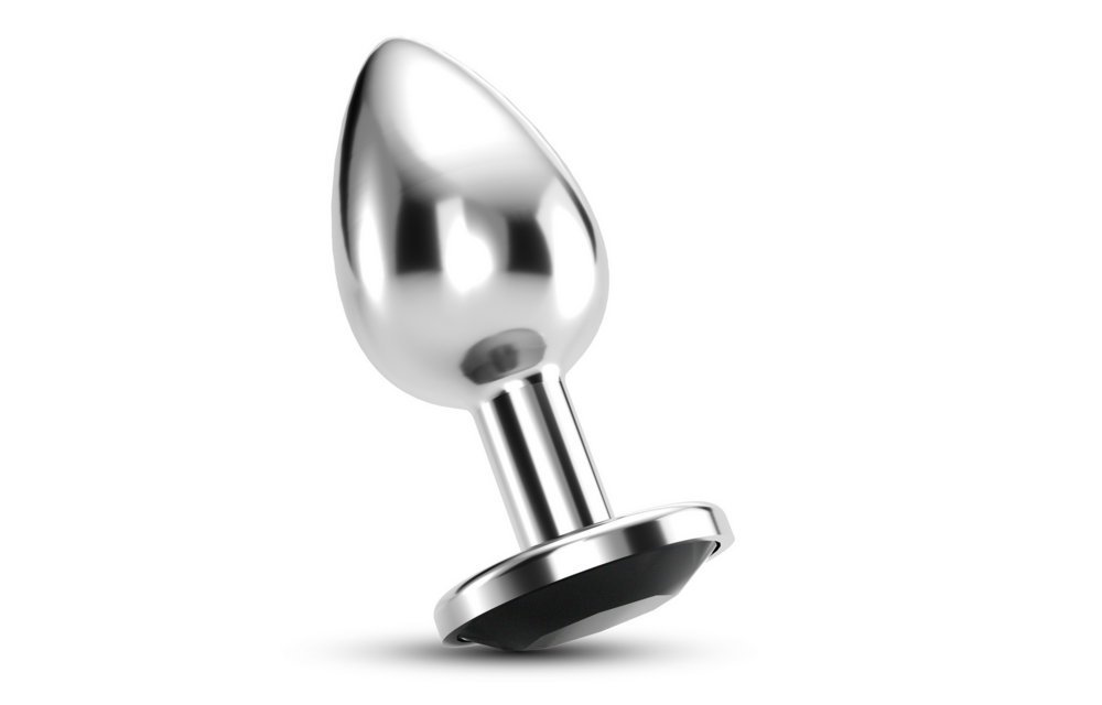 Bijou Anal Jewellery Plug 6 cm Black – Stylish & Luxurious