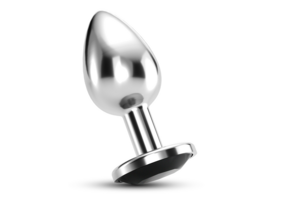 Bijou Anal Jewellery Plug 6 cm Black – Stylish & Luxurious