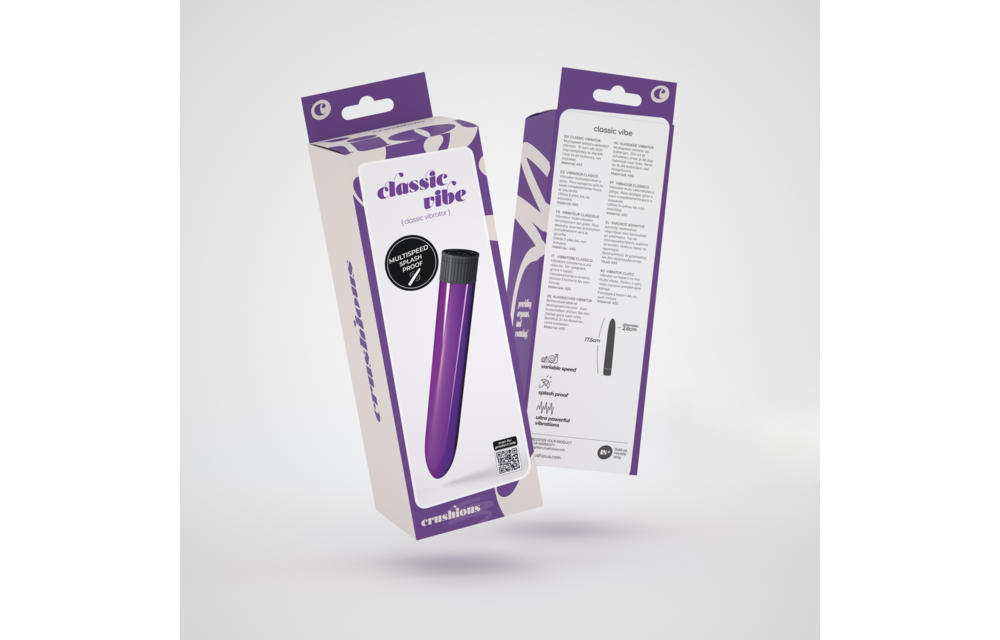 Classic Vibe Purple – Perfect First Vibrator Crushious