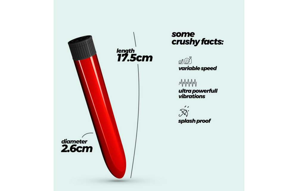 Classic Vibe - Klassischer Vibrator - Rot