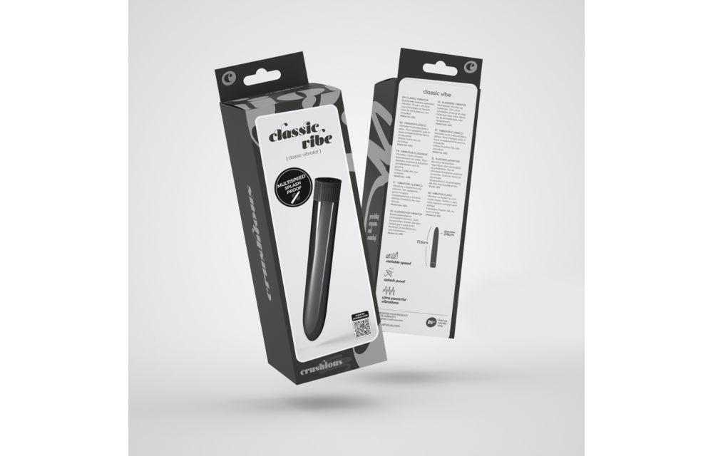 Classic Vibe - Classic Vibrator - Zwart