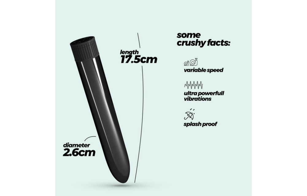 Classic Vibe - Classic Vibrator - Zwart