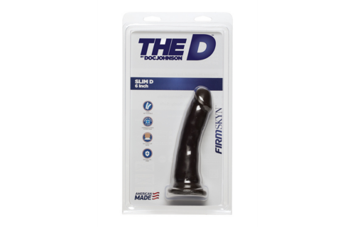 Slim D - Realistic FIRMSKYN Dildo - 7 / 17 cm