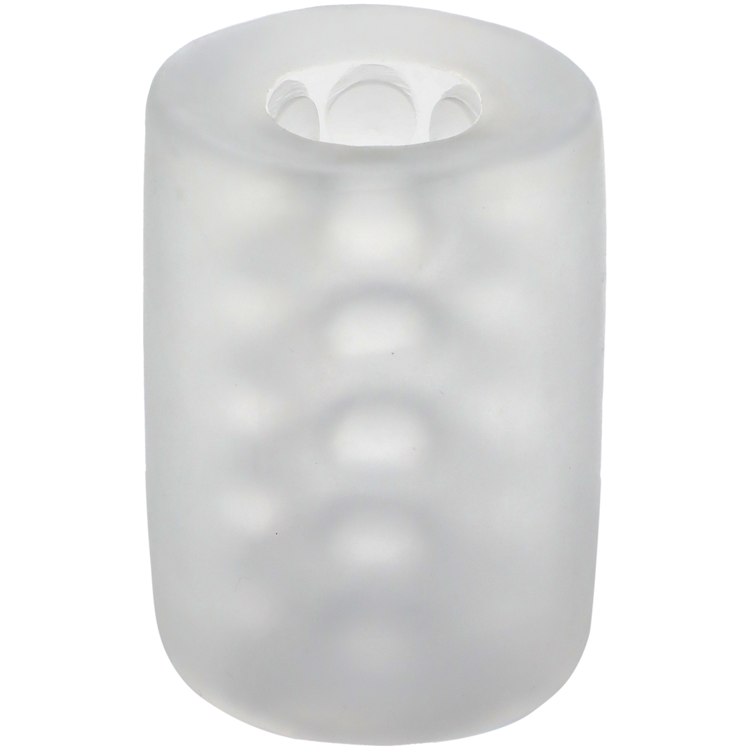 Glow Helping Head - Masturbator Sleeve - Frost / Groen Gloed