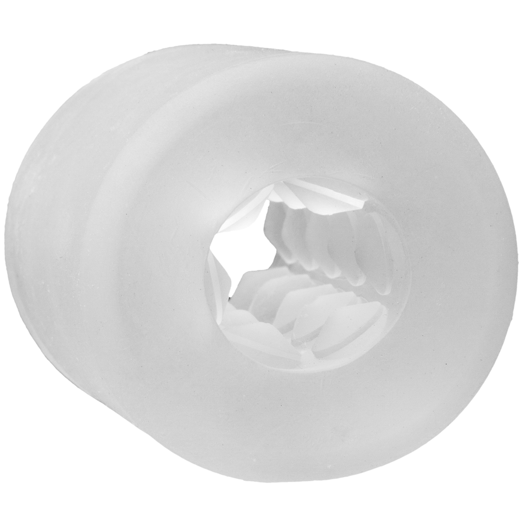 Glow Helping Head Masturbator Sleeve - Ultraskyn Glow Green