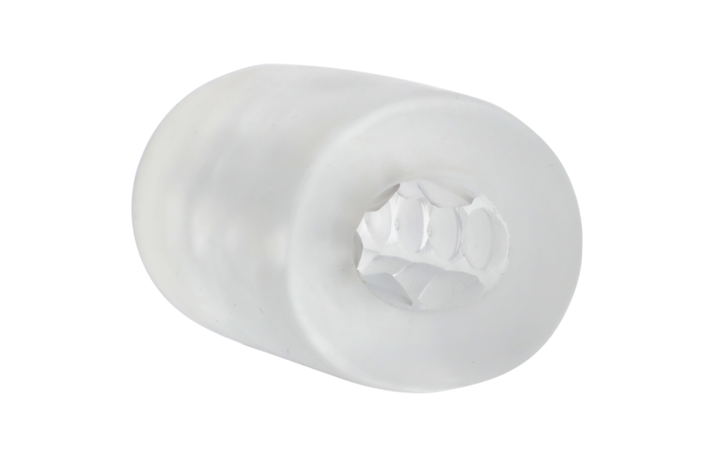 Glow Helping Head Masturbator Sleeve - Ultraskyn Glow Green