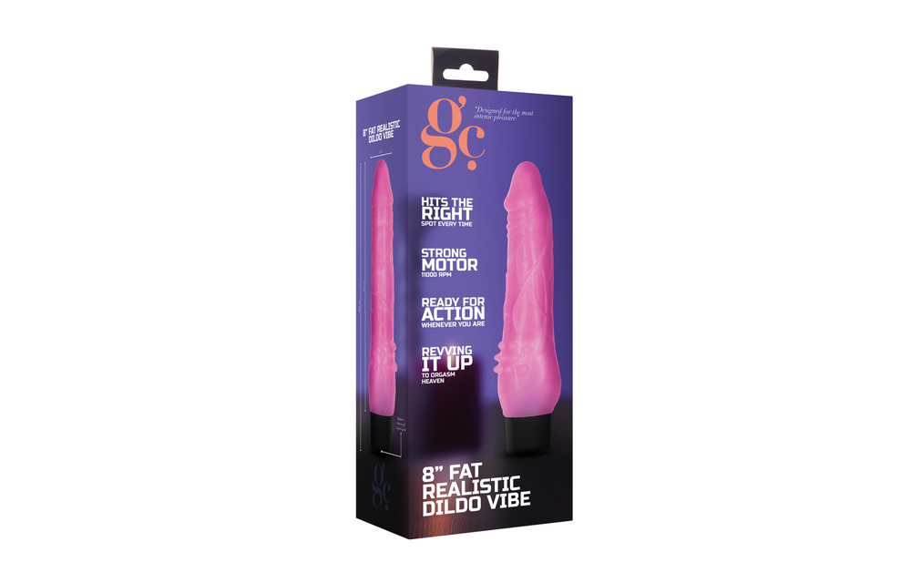 Dikke Realistische Dildo Vibrator - 8 / 20 cm