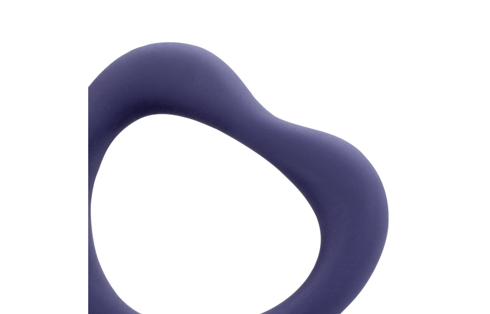 Herz-Cockring-Set Violet Storm – Komfort & Intensität