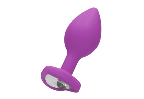 Diamant-Herz-Butt-Plug 7,3 cm – Stilvolle Stimulation