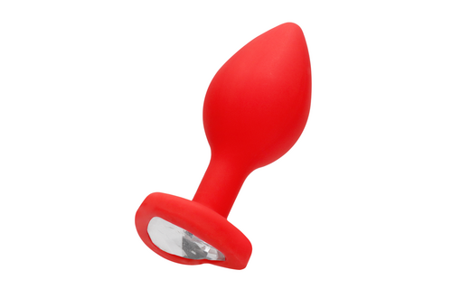 Diamant Hart Butt Plug 7,3 cm - Stijlvol & Comfortabel