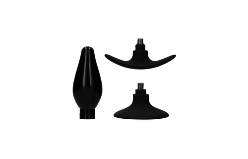 Interchangeable Butt Plug Set 11 cm - Large & Sturdy | Ouch!