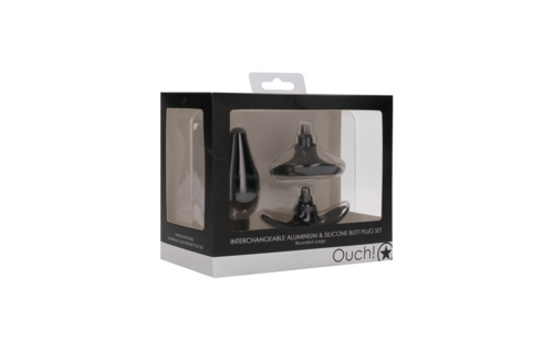 Verwisselbare Butt Plug Set 11 cm - Groot & Stevig | Ouch!