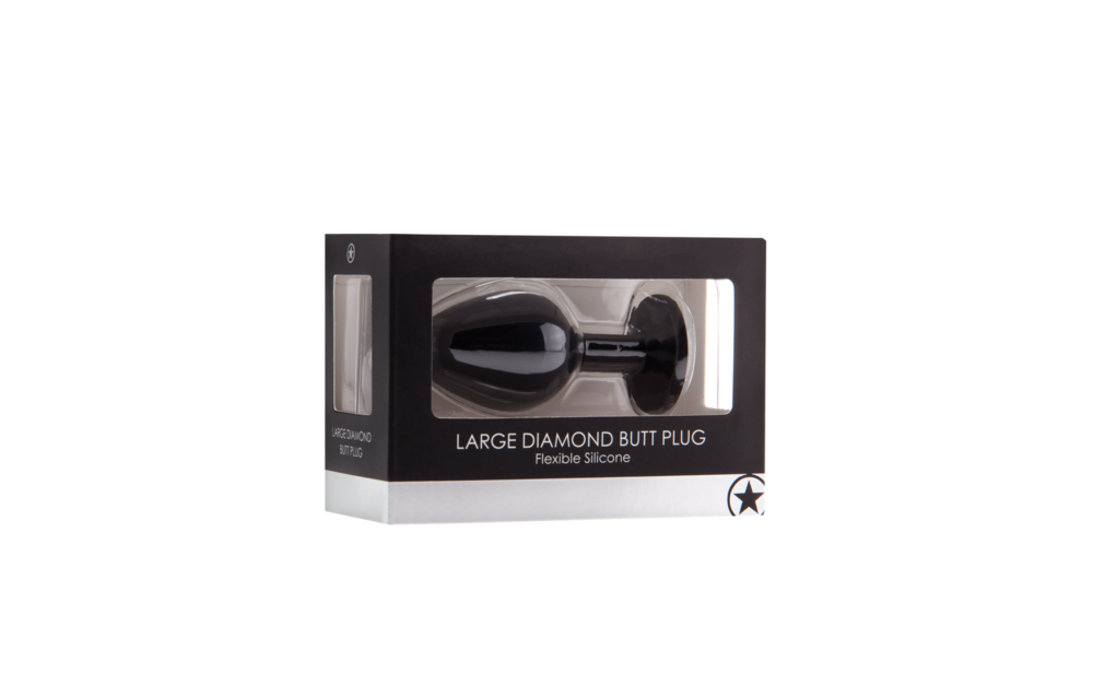 Diamond Butt Plug 8 cm Large - Luxury Stimulation & Comfort