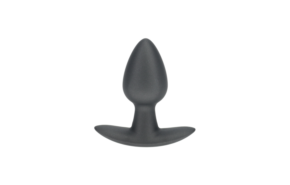 Weicher Silikon-Analplug 2,7 cm – Klein & stilvoll Gunmetal