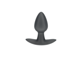 Weicher Silikon-Analplug 2,7 cm – Klein & stilvoll Gunmetal