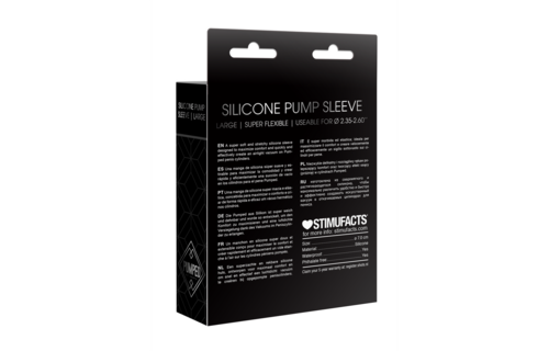 Silicone Pump Sleeve Large | Comfort & Strong Vacuum
