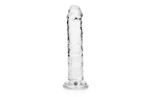 Straight Realistic Dildo 14.5x4.9 cm with Suction Cup | RealRock