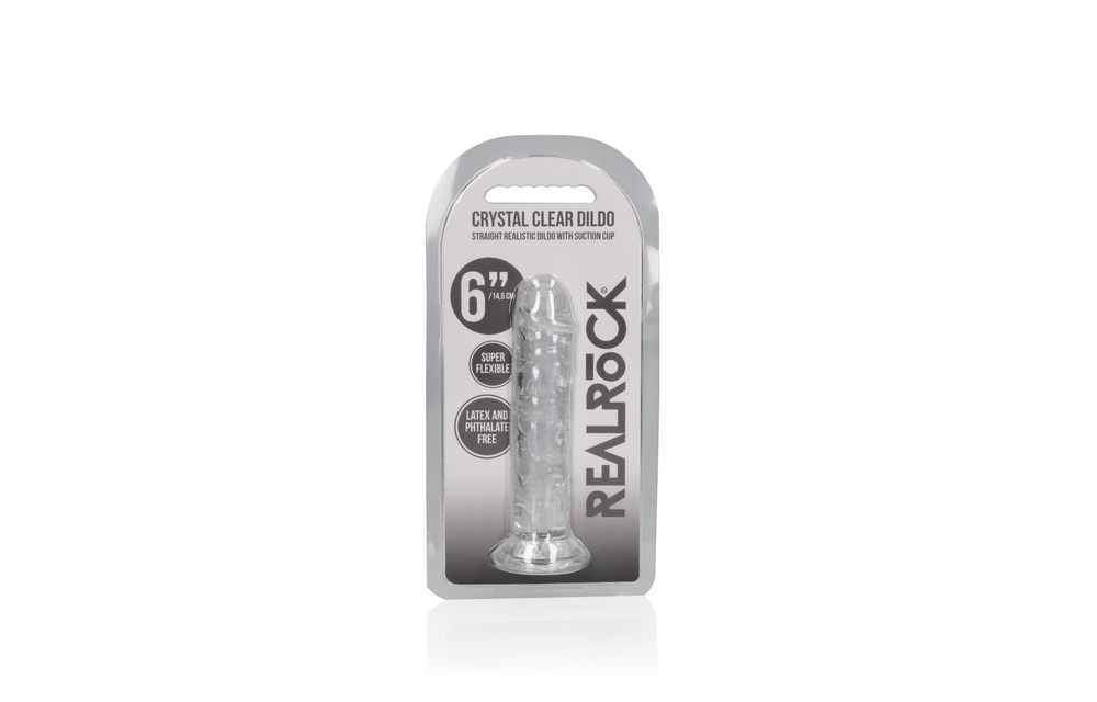 Gerader realistischer Dildo 14,5 x 4,9 cm mit Saugnapf | RealRock