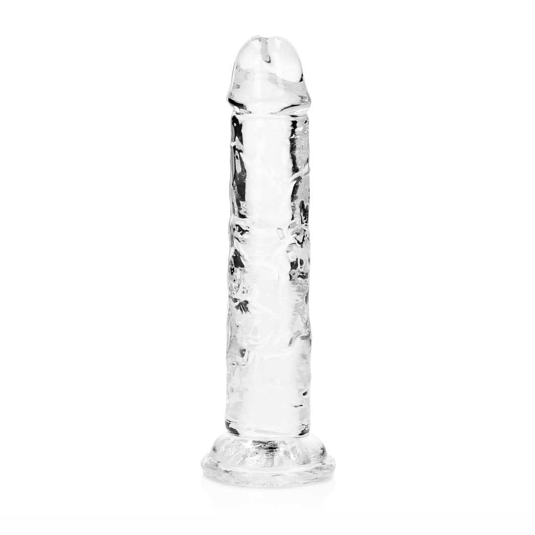 Straight Realistic Dildo 14.5x4.9 cm with Suction Cup | RealRock
