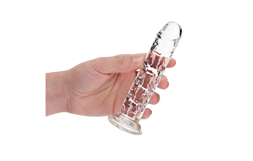 Straight Realistic Dildo 14.5x4.9 cm with Suction Cup | RealRock