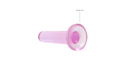 Niet-Realistische Dildo 13,5 cm met Zuignap – Kristalhelder Genot