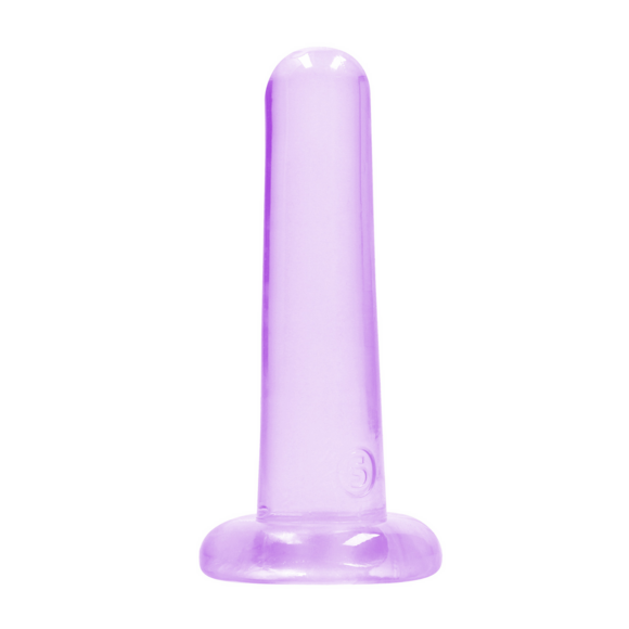 Non-Realistic Dildo 13.5 cm with Suction Cup – RealRock PURPLE