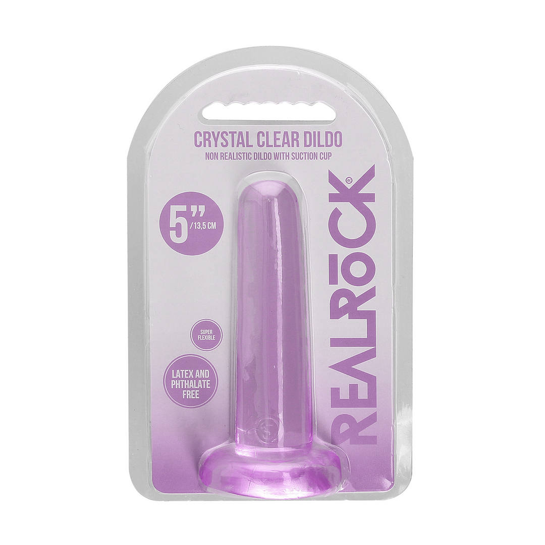 Nicht-realistischer Dildo 13,5 cm mit Saugnapf – RealRock PAARS