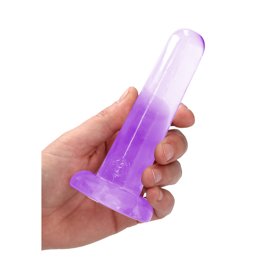 Niet-Realistische Dildo 13,5 cm met Zuignap - RealRock PAARS