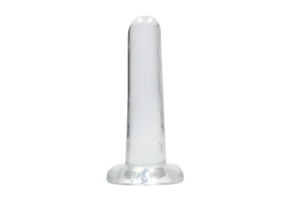 Nicht-realistischer Dildo Saugnapf 13,5 cm Transparent TPE