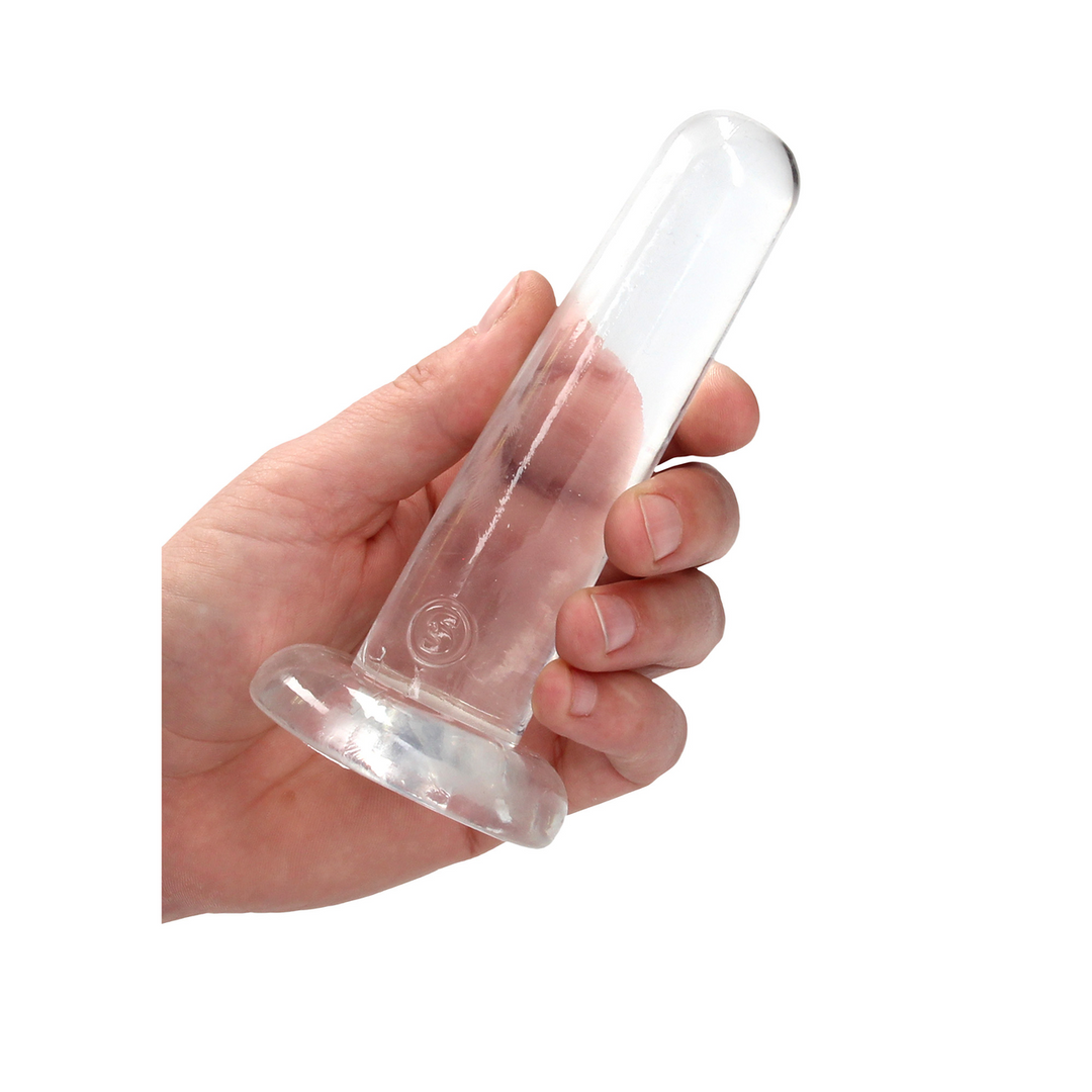 Niet-Realistische Dildo Zuignap 13,5 cm Transparant TPE