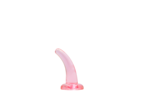 Nicht-realistischer Dildo mit Saugnapf 12 cm – Kristallklares Vergnügen