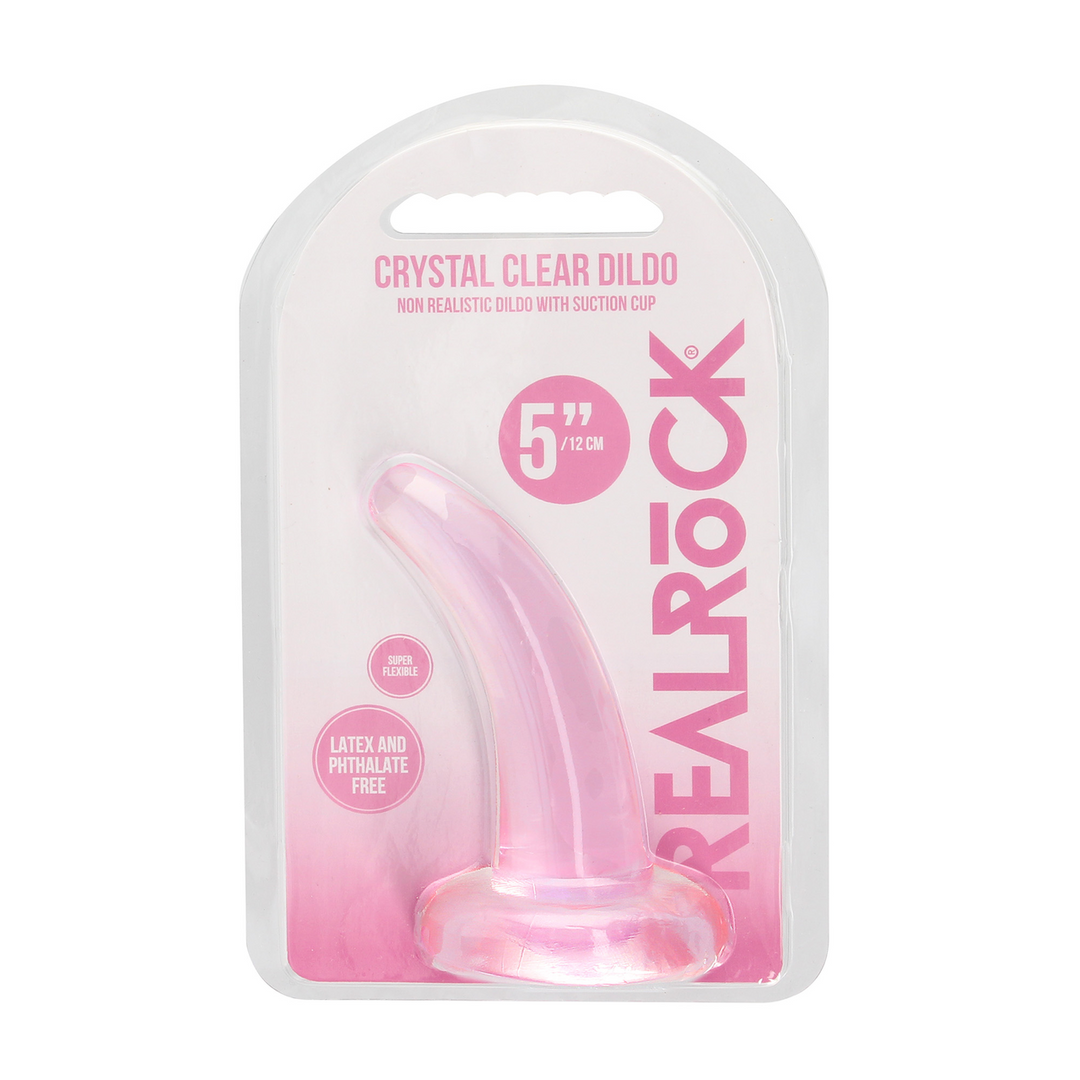 Niet-Realistische Dildo Zuignap 12 cm - Kristalhelder Genot