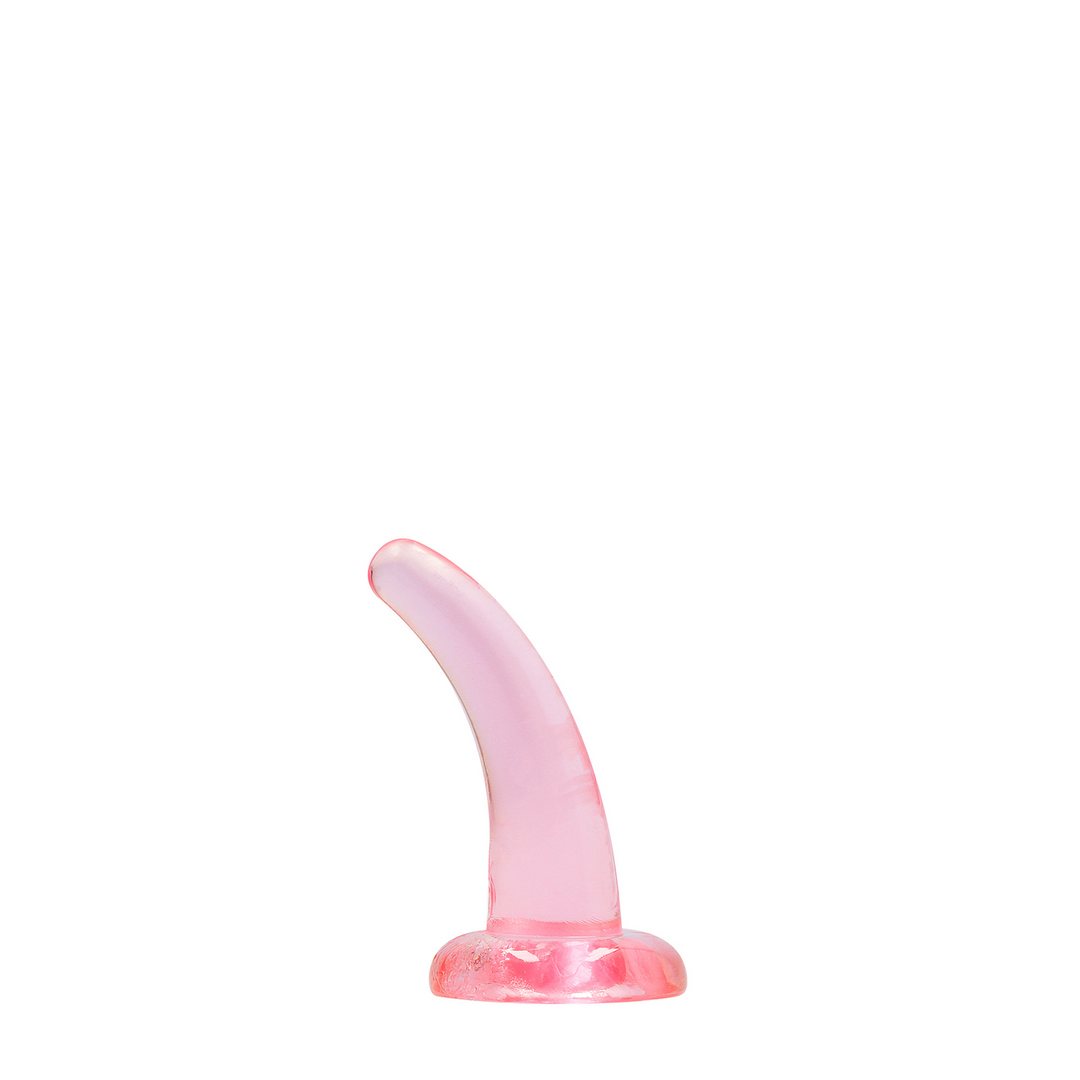 Non-Realistic Dildo Suction Cup 12 cm - Crystal Clear Pleasure