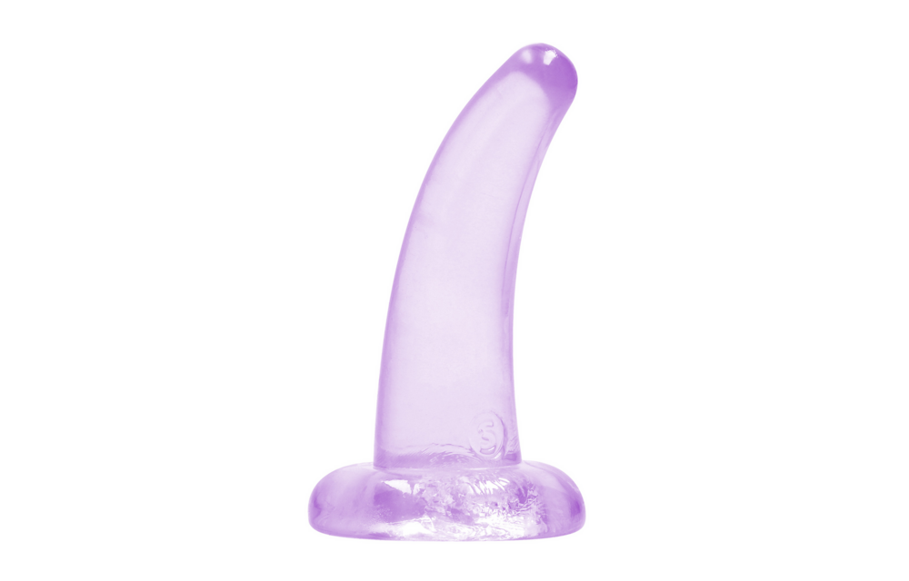Nicht-realistischer Dildo 12 cm mit Saugnapf – RealRock Lila