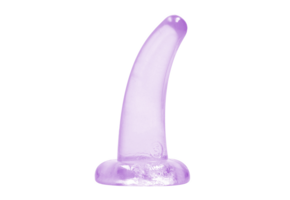 Nicht-realistischer Dildo 12 cm mit Saugnapf – RealRock Lila