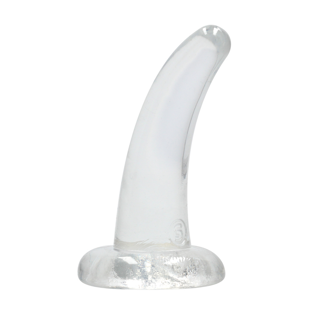 Niet-Realistische Dildo Zuignap 12 cm | Crystal Clear RealRock