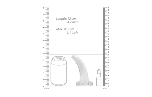 Niet-realistische dildo met zuignap - 5 / 11,5 cm