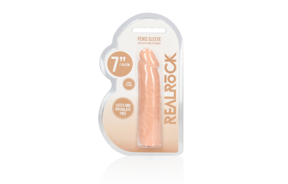 Penis Sheath 7/17 cm – Realistisch, Veilig & Zacht TPE