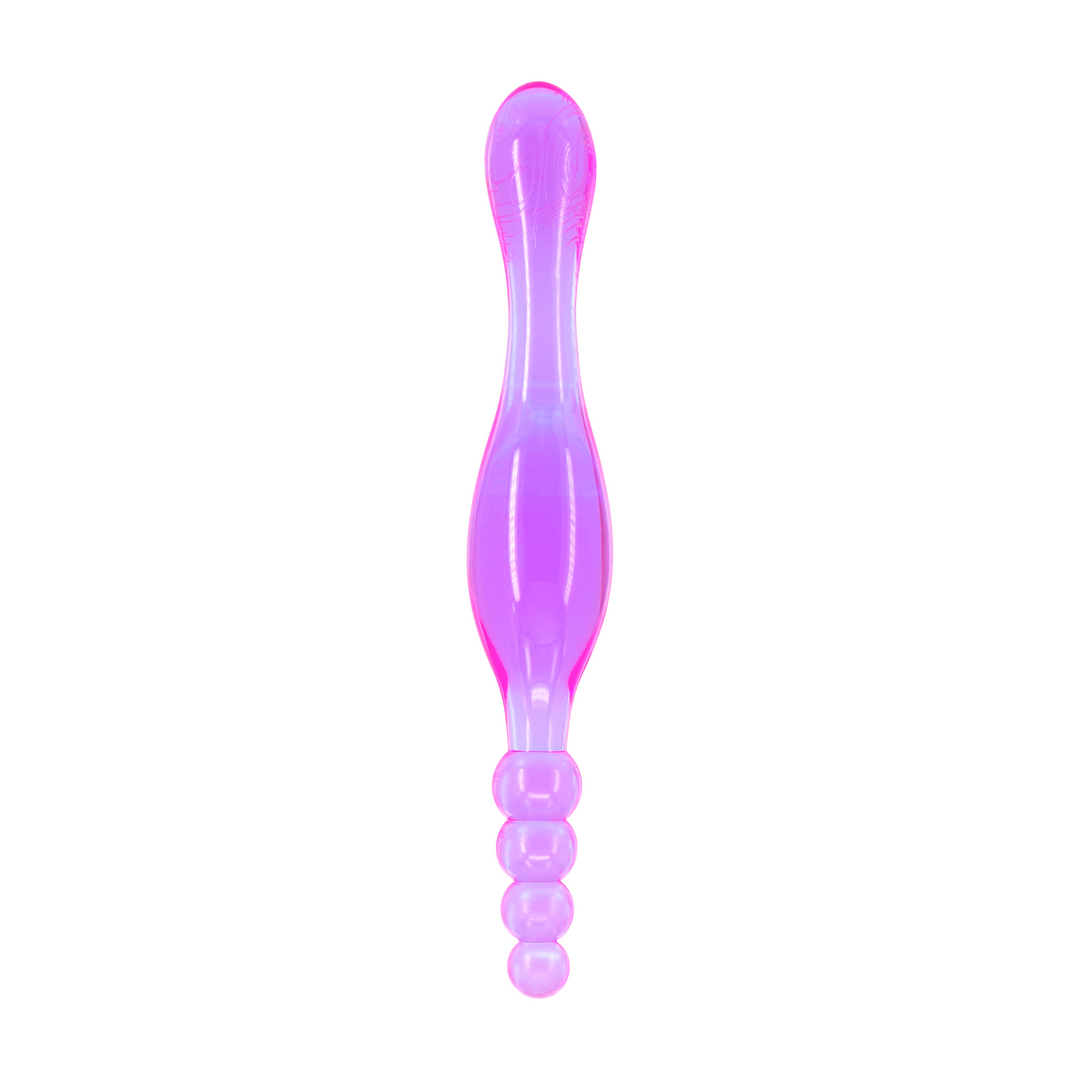 Jelly Anal Beads 2 cm & Butt Plug - Flexible & Versatile