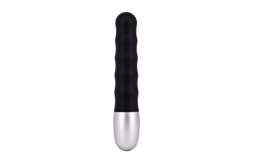Discretion Ribbed Mini Vibrator – Silky Soft & Compact