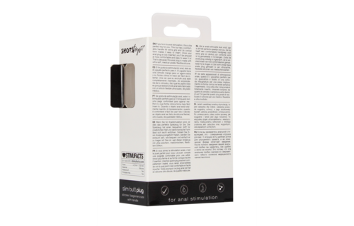 Slanke Beginners Buttplug 8,3 cm | Comfortabel & Veilig