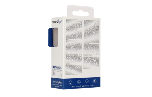 Schlanker Anfänger-Analplug 8,3 cm – Komfort & sicheres Vergnügen