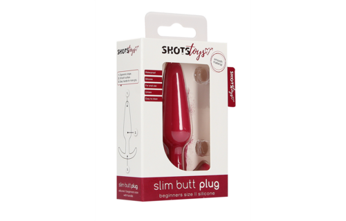 Slanke Beginner Buttplug 8,3 cm | Comfortabel & Veilig