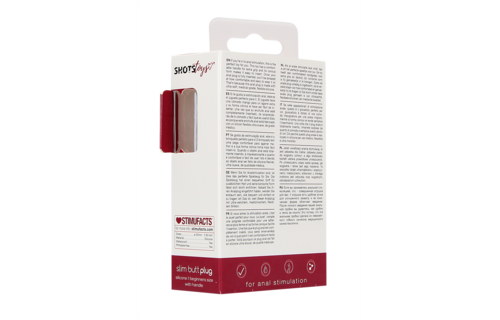 Slanke Beginner Buttplug 8,3 cm | Comfortabel & Veilig