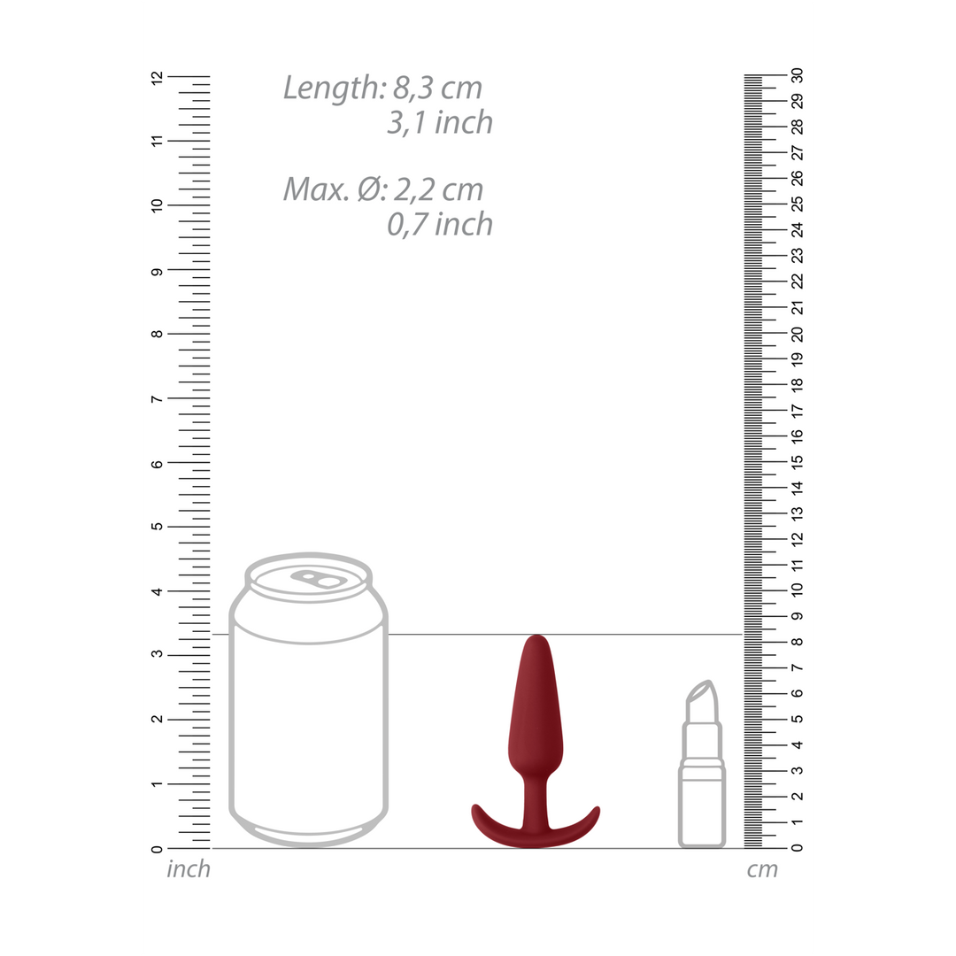 Slim Beginner Butt Plug 8.3 cm | Comfortable & Safe