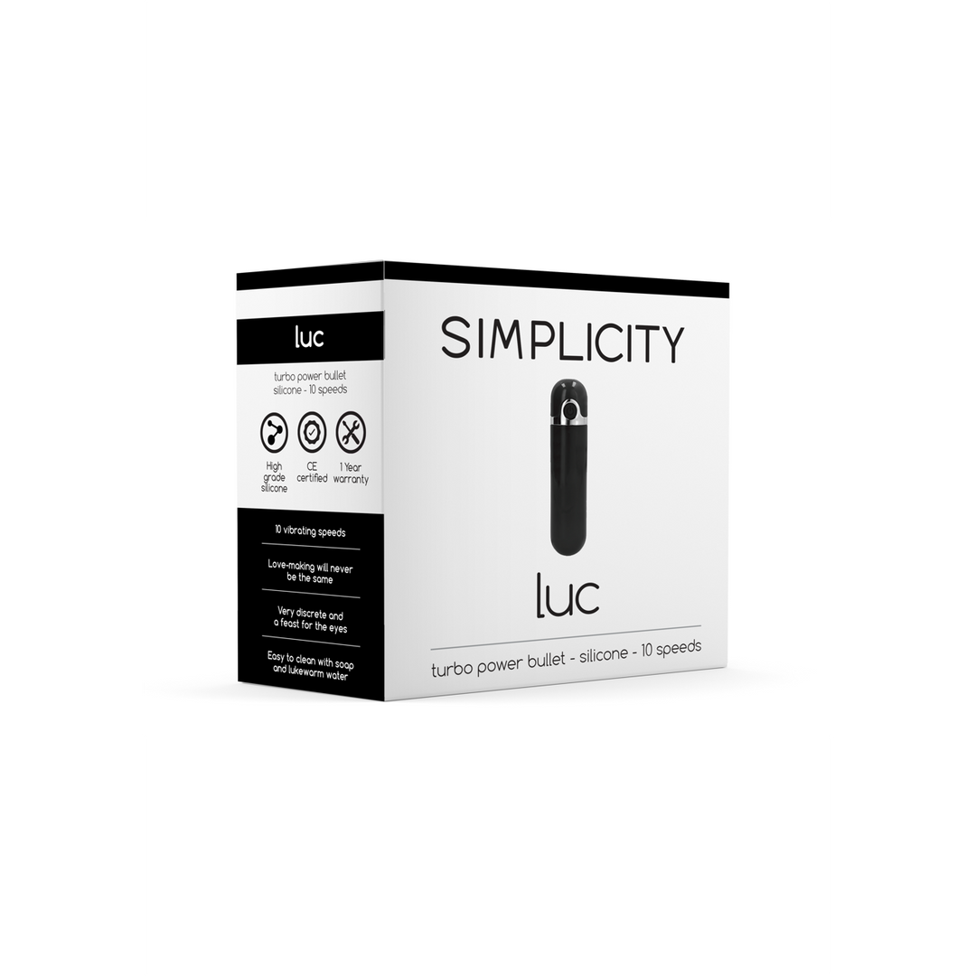 Luc Power Bullet: Rechargeable Vibrator, Quiet & Waterproof