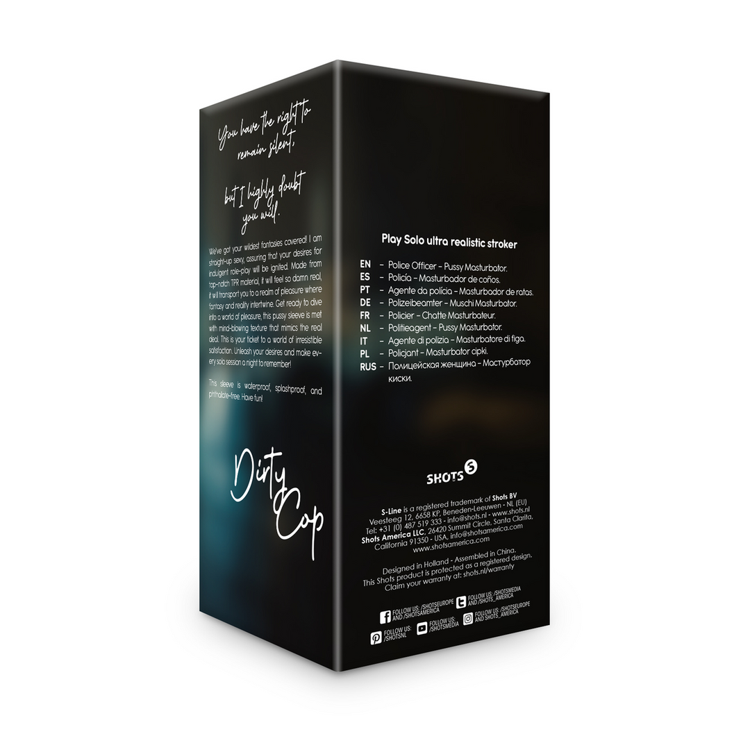 Police Officer Pussy Masturbator | Realistic & Safe Pleasure