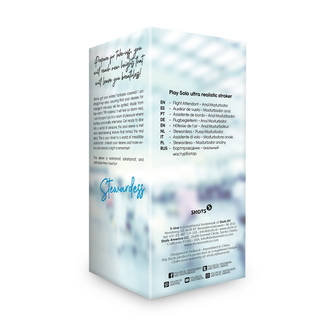 Flugbegleiter - Analmasturbator - Fleisch