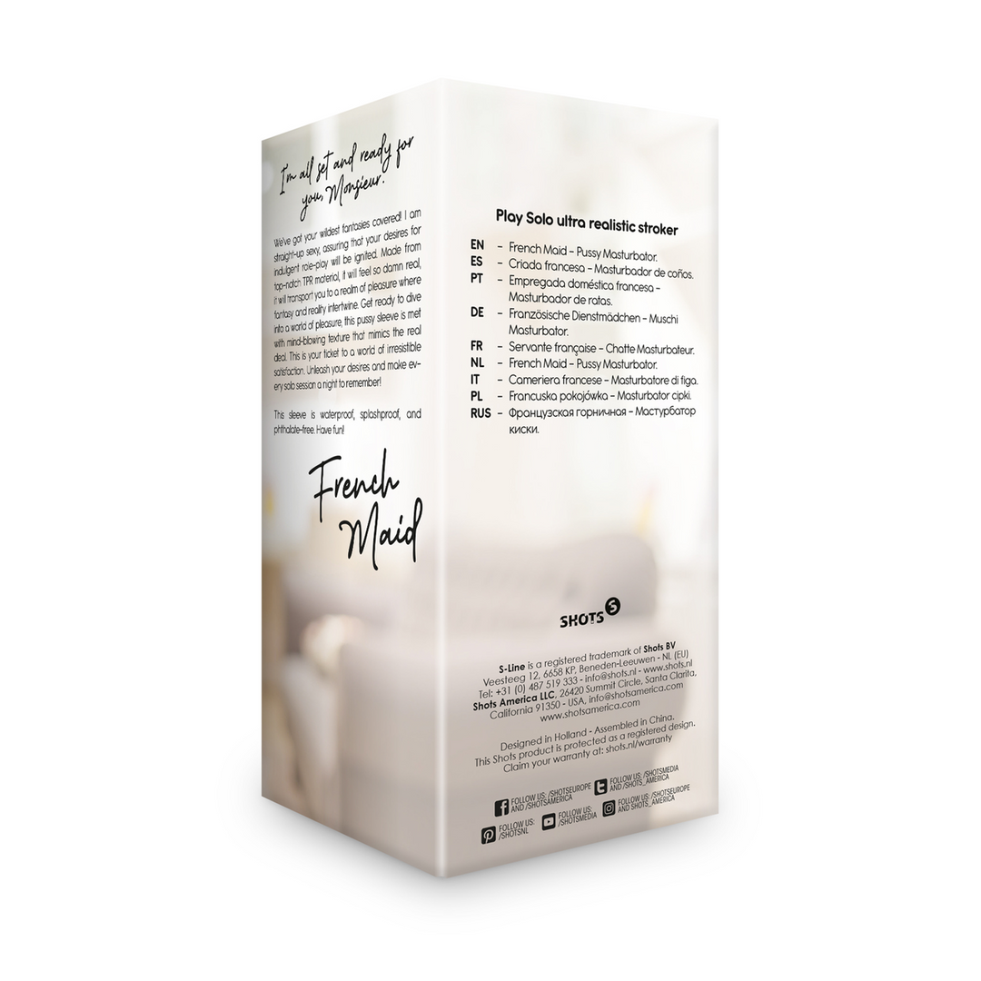 Französische Dienstmagd - Pussy Masturbator - Flesh